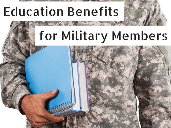 Education benefits for the military
